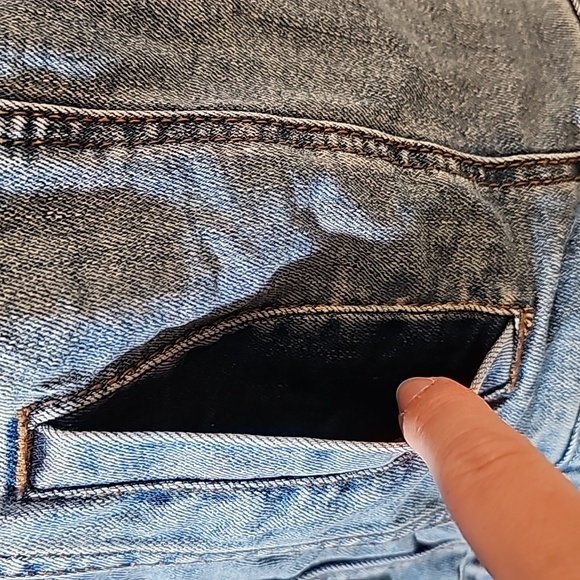 Jim Beam Trucker Jacket Coat Blue Jean Denim Button Down Faded Bourbon Whiskey S - Picture 9 of 15